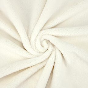 Plyš SNUGLY [1 m x 0,75 m | Vlas: 5 mm] - vlněná bílá | Kullaloo, 