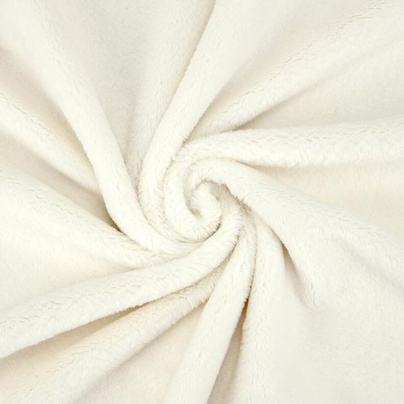 Plyš SNUGLY [1 m x 0,75 m | Vlas: 5 mm] - vlněná bílá | Kullaloo,  image number 2