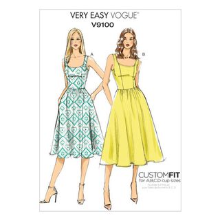 Šaty, Vogue 9100 | 32 - 48, 