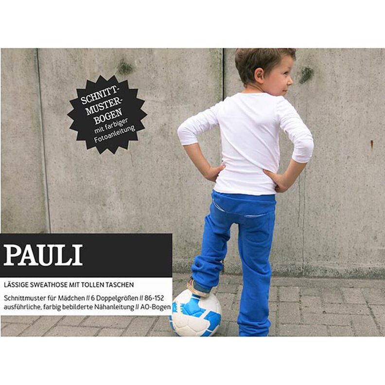 PAULI – cool tepláky se skvělými kapsami, Studio Schnittreif | 86 - 152,  image number 1