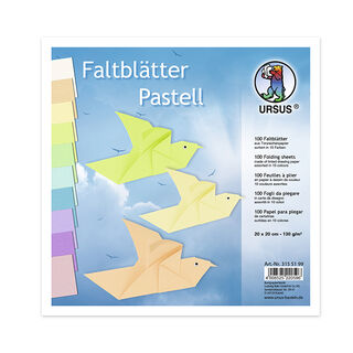 Barevný papír - letáky Pastel 20cm x20cm [130g/m²], 100 List, 