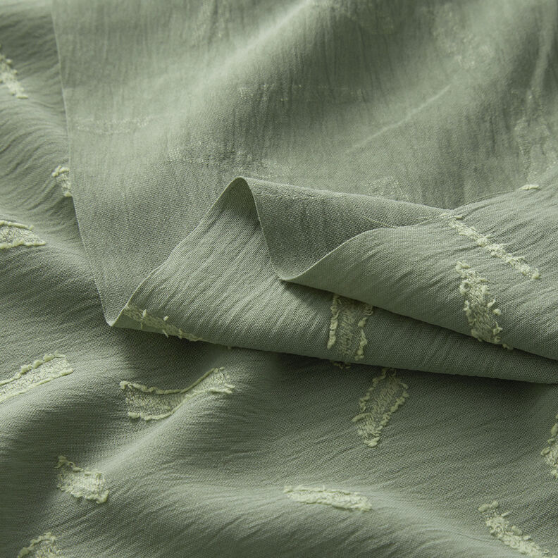 Žakár Dobby pruhy – khaki,  image number 3