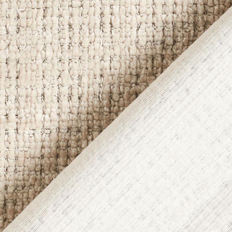 Čalounická látka Žinylka Jednobarevné provedení – taupe (šedohnědá),  image number 3