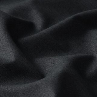 Bavlněný popelín Jednobarevné provedení – černá | Zbytek 90cm, 