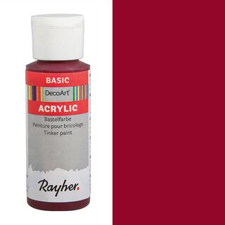 Akrylová barva na tvoření [ 59 ml ] – červená, 