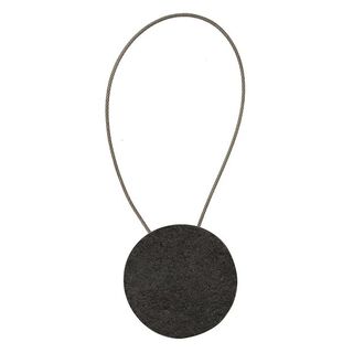 Úchytka s magnetkou z kamene [21,5cm] – antracitová, 