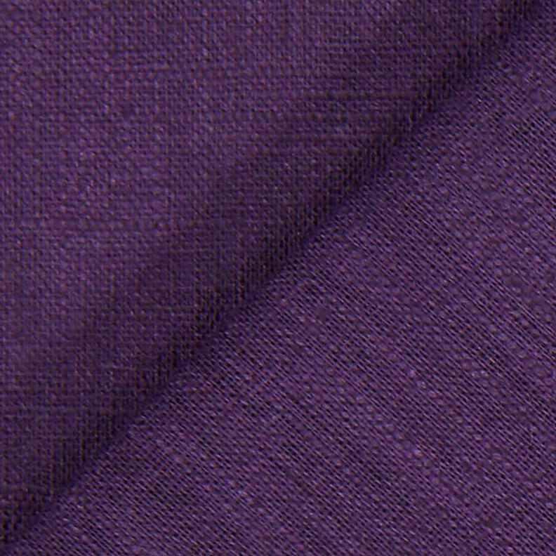 Lněná látka Ramie mix medium – barva lilku,  image number 4