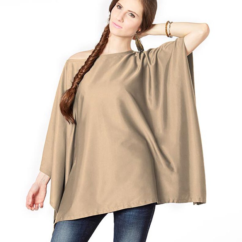 Stretch Satin – písková,  image number 5