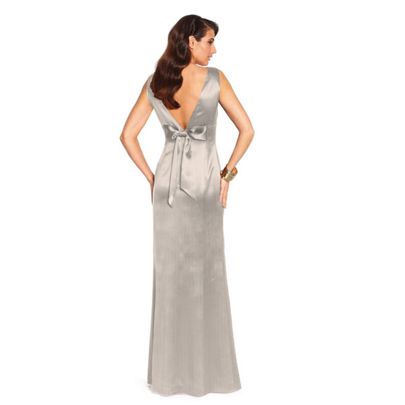 Stretch Satin – světle béžová,  image number 5