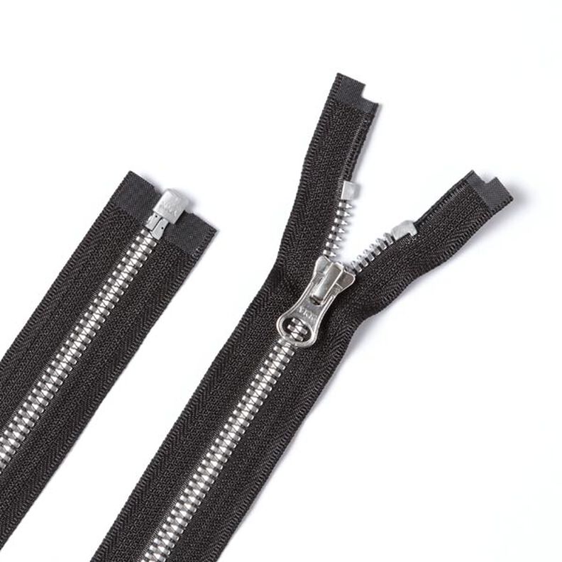 Zip dělitelný | Kovový vzhled stříbro (580) | YKK,  image number 1