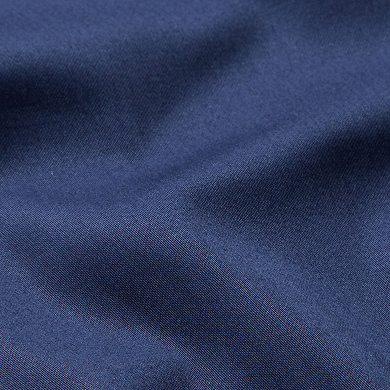 Hladký bavlněný satén – namornicka modr,  image number 2