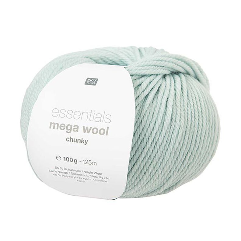 Essentials Mega Wool chunky | Rico Design – modrá aqua,  image number 1
