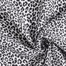 Směsi bavlny a viskózy leopardí potisk – šedá,  thumbnail number 3
