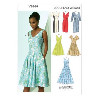 Šaty, Vogue 8997 | 40 - 48, 