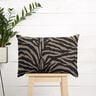 Čalounická látka Žakár Zebra – khaki/černá,  thumbnail number 9