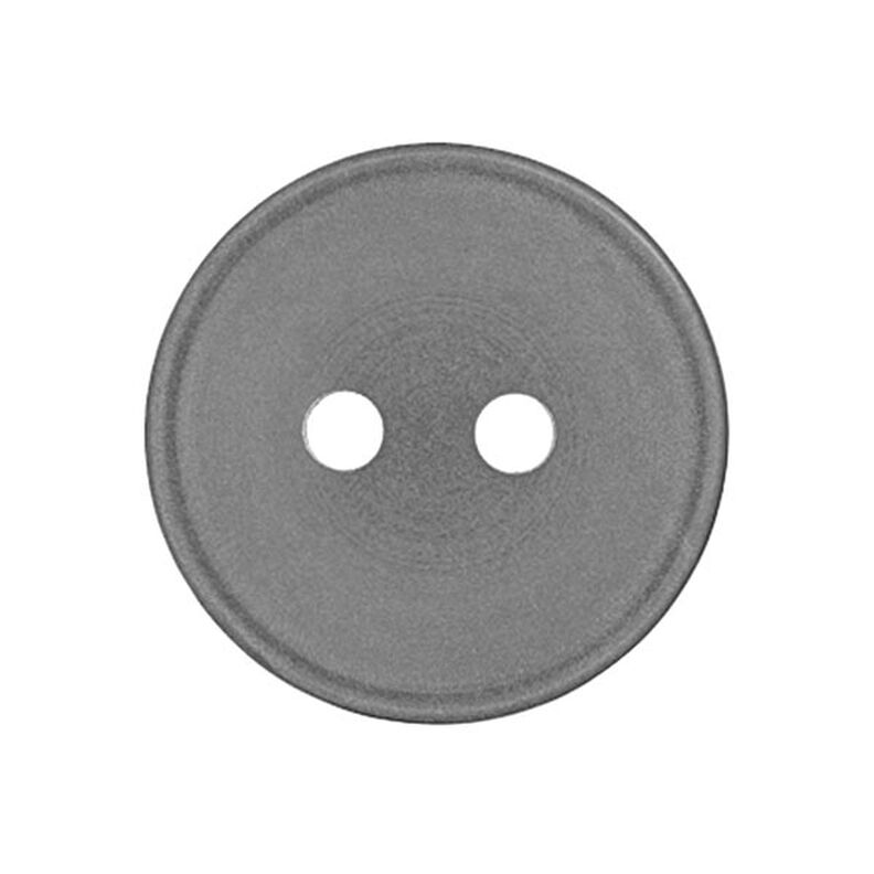 Plastový knoflík jednobarevný - šedá,  image number 1