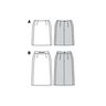 Sukně, Burda 6181 | 34-44,  thumbnail number 8