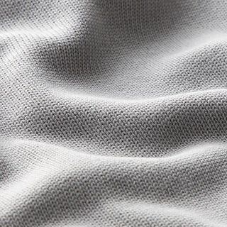 Bavlněná pletenina – světle šedá, 