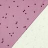 Žebrovaný žerzej Rozptýlená srdce | Poppy Fabrics – pastelově fialová/merlot,  thumbnail number 4