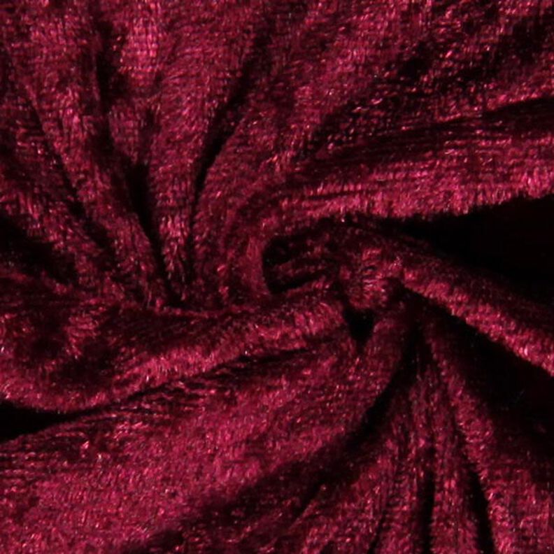Panné samet – bordó,  image number 2