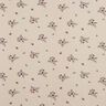 GOTS Bavlněný žerzej rozptýlené květiny | Poppy Fabrics – mandlová,  thumbnail number 1