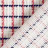 Hrubé Bouclé Karo – bílá/lesní plody,  thumbnail number 4