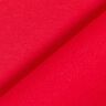 Lehká bavlněná teplákovina jednobarevná – červená,  thumbnail number 5