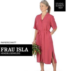 FRAU ISLA Košilové šaty s klopovým límcem | Studio Schnittreif | XS-XXL, 