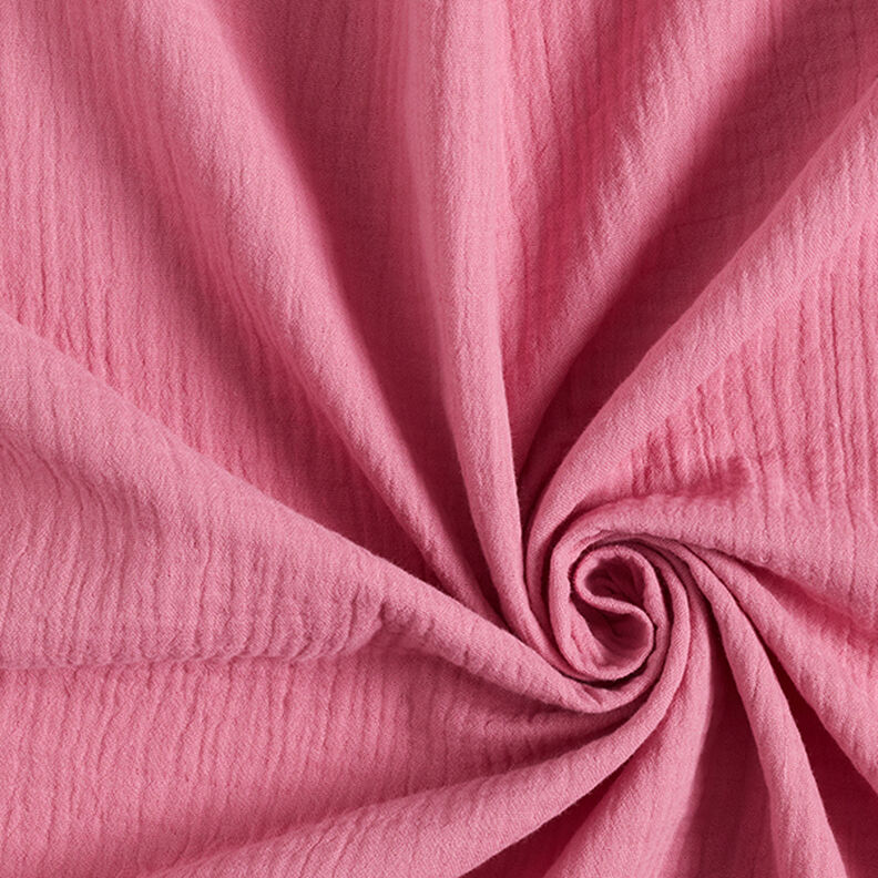 Mušelín / dvojitá mačkaná tkanina – pastelově fialová,  image number 1