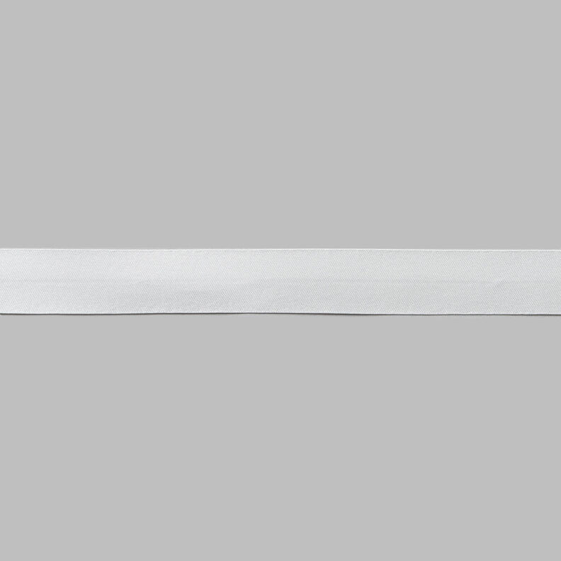 Šikmý proužek Satén [20 mm] – světle šedá,  image number 1