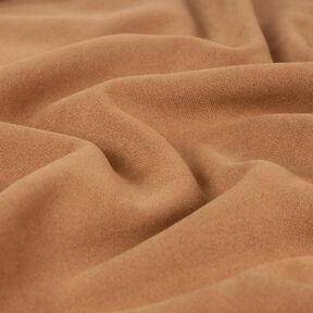 Velur s podkladovou vrstvou z šerpské kožešiny – skořicová, 