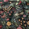 Dekorační látka Gobelín Květinové obklady – černá,  thumbnail number 2