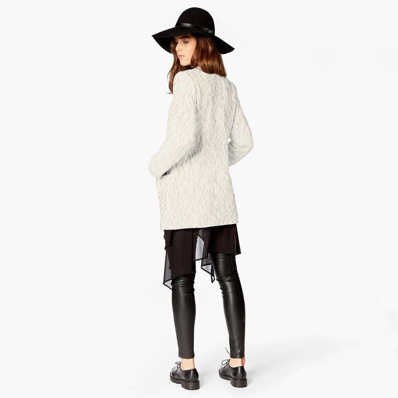 Umělá kožešina Jednobarevná péřová tkanina | Katia Fabrics – bílá,  image number 10