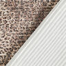 Saténové plisé leopardí vzor – světle béžová,  thumbnail number 4