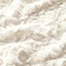 Umělá kožešina kosočtvercový vzor – vlněná bílá,  thumbnail number 2