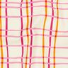 Bavlněný popelín Zvlněná kostka | Poppy Fabrics – kremová/růžová,  thumbnail number 2