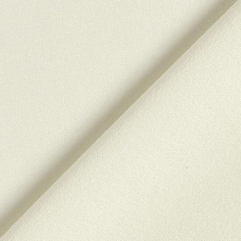 Lehký krepový materiál scuba – vlněná bílá,  image number 3