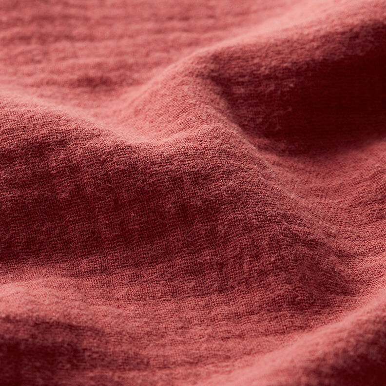 Mušelín / dvojitá mačkaná tkanina – mědená,  image number 3