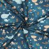 Bavlněný popelín Šťastná mořská zvířata digitální potisk | Poppy Fabrics – oceánská modrá,  thumbnail number 3