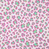 Mušelín / dvojitá mačkaná tkanina Barevný leopardí vzor | Poppy Fabrics – slonová kost/světle zelená,  thumbnail number 1
