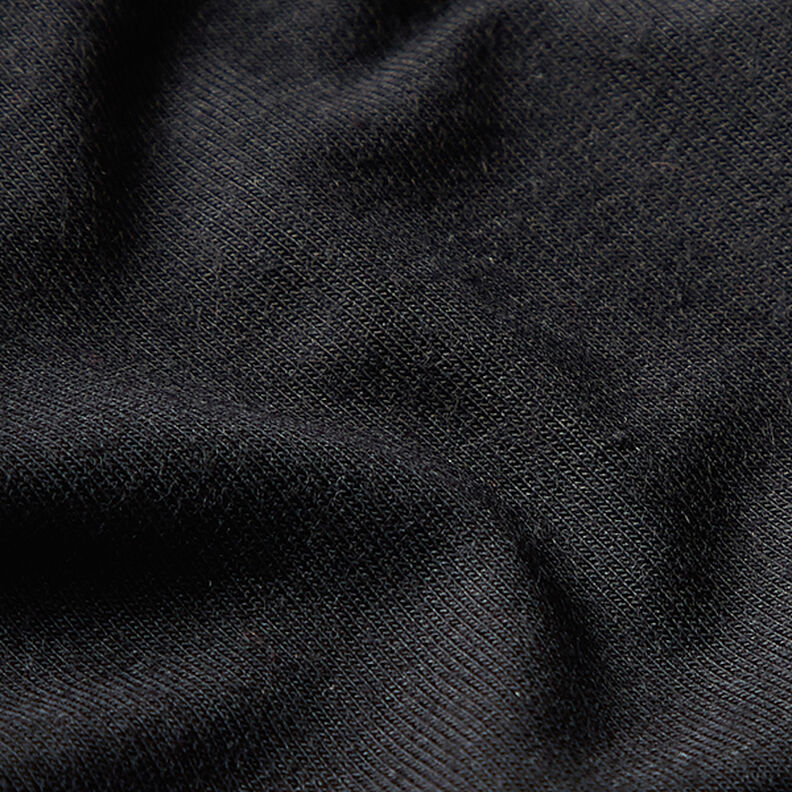 Tencel Modalový žerzej – černá,  image number 2