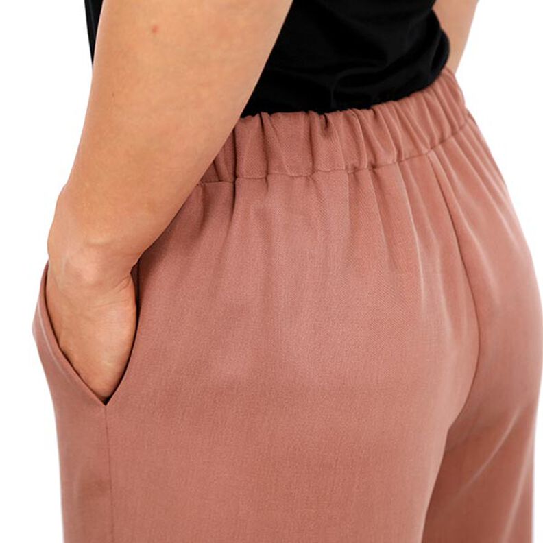 FRAU HEDDA – kalhotová sukně se širokými nohavicemi a elastickým pasem, Studio Schnittreif  | XS - ,  image number 6