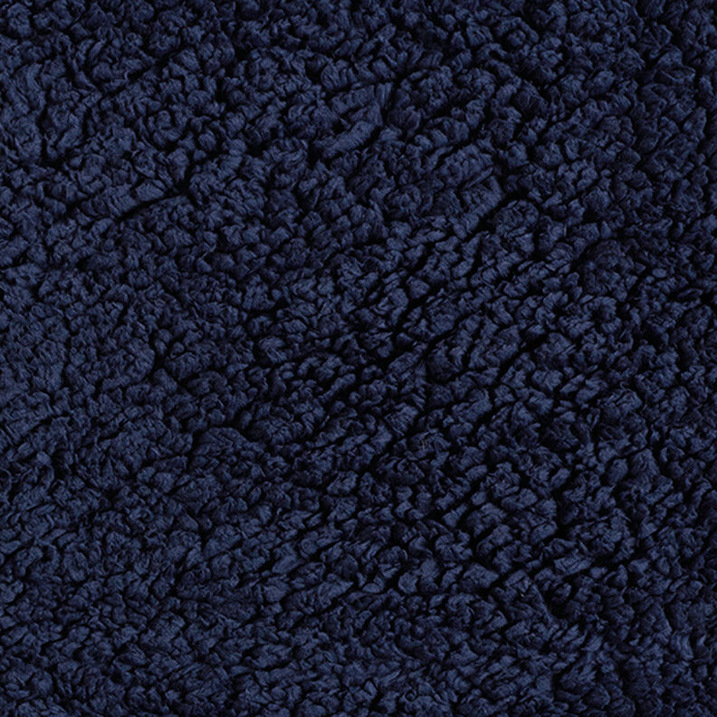 Materiál sherpa jednobarevný – namornicka modr,  image number 1