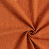 Bavlněný mušelín Rozptýlené zlaté tečky – terracotta/zlatá,  thumbnail number 3