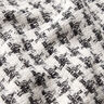 Bouclé houndstooth – černá/bílá,  thumbnail number 2