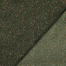Plyš teddy Tvíd Melír | Poppy Fabrics – tmavě zelená,  thumbnail number 4