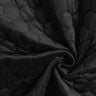 Čalounická látka prošívaný samet s plástvovým vzorem – černá,  thumbnail number 5
