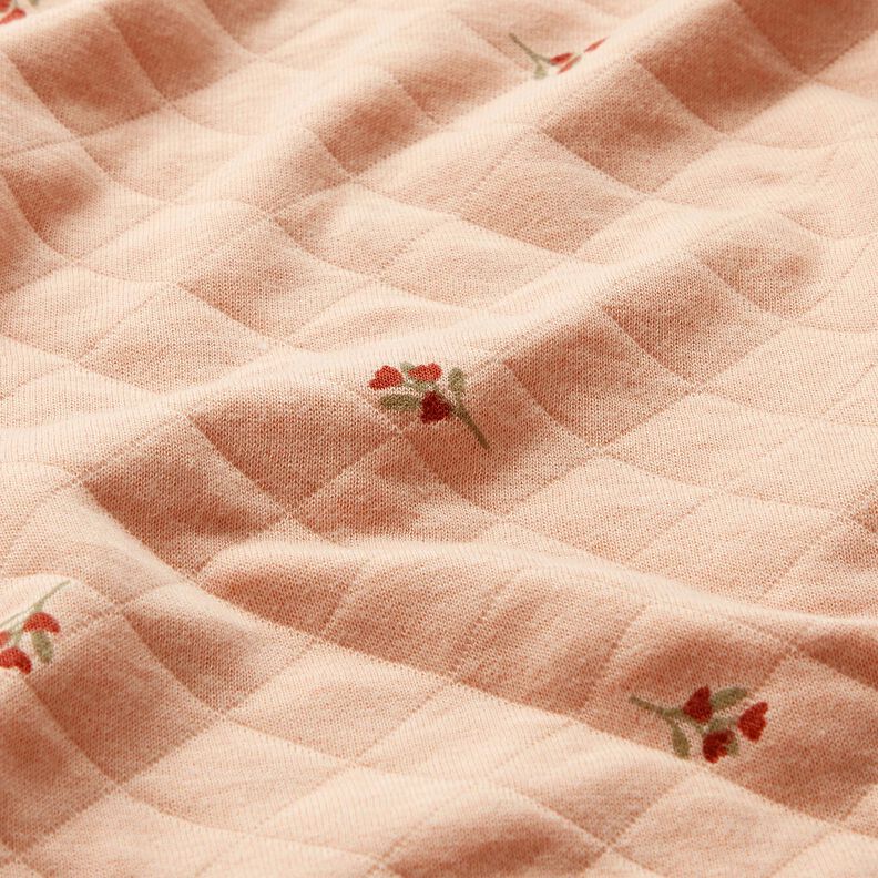 Doubleface (oboustranná látka) Kytice – rose, image number 2