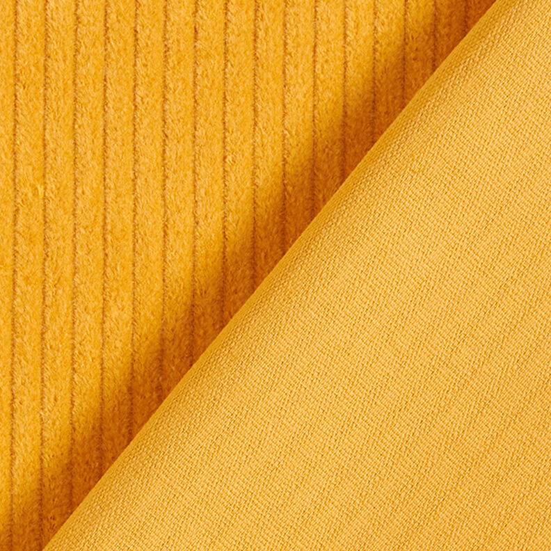 Široký manšestr předepraný Jednobarevné provedení – kari žlutá,  image number 3