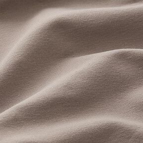 Lehké francouzské froté jednobarevné – tmavá taupe, 